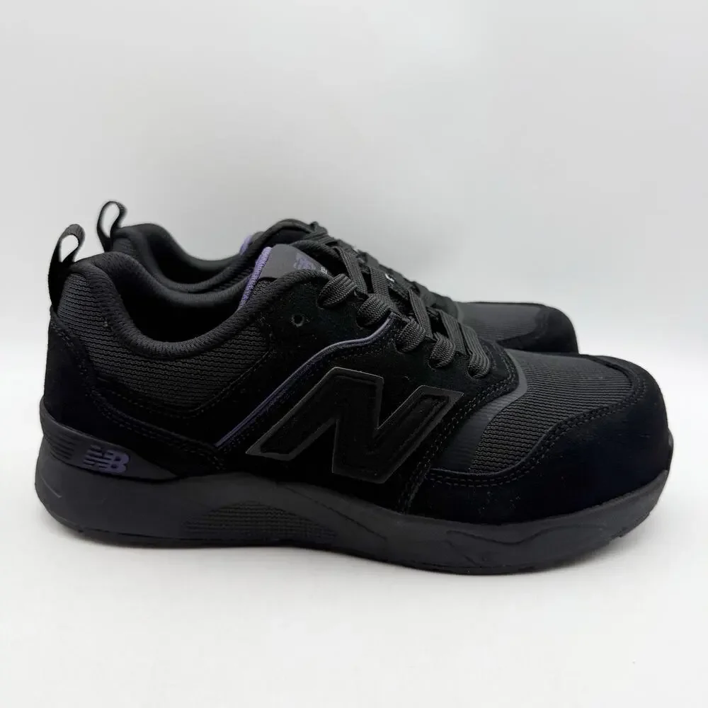 New Balance Womens Elite Lite SD Work Sneakers US 7.5 EU 38.5 Black CT EUC